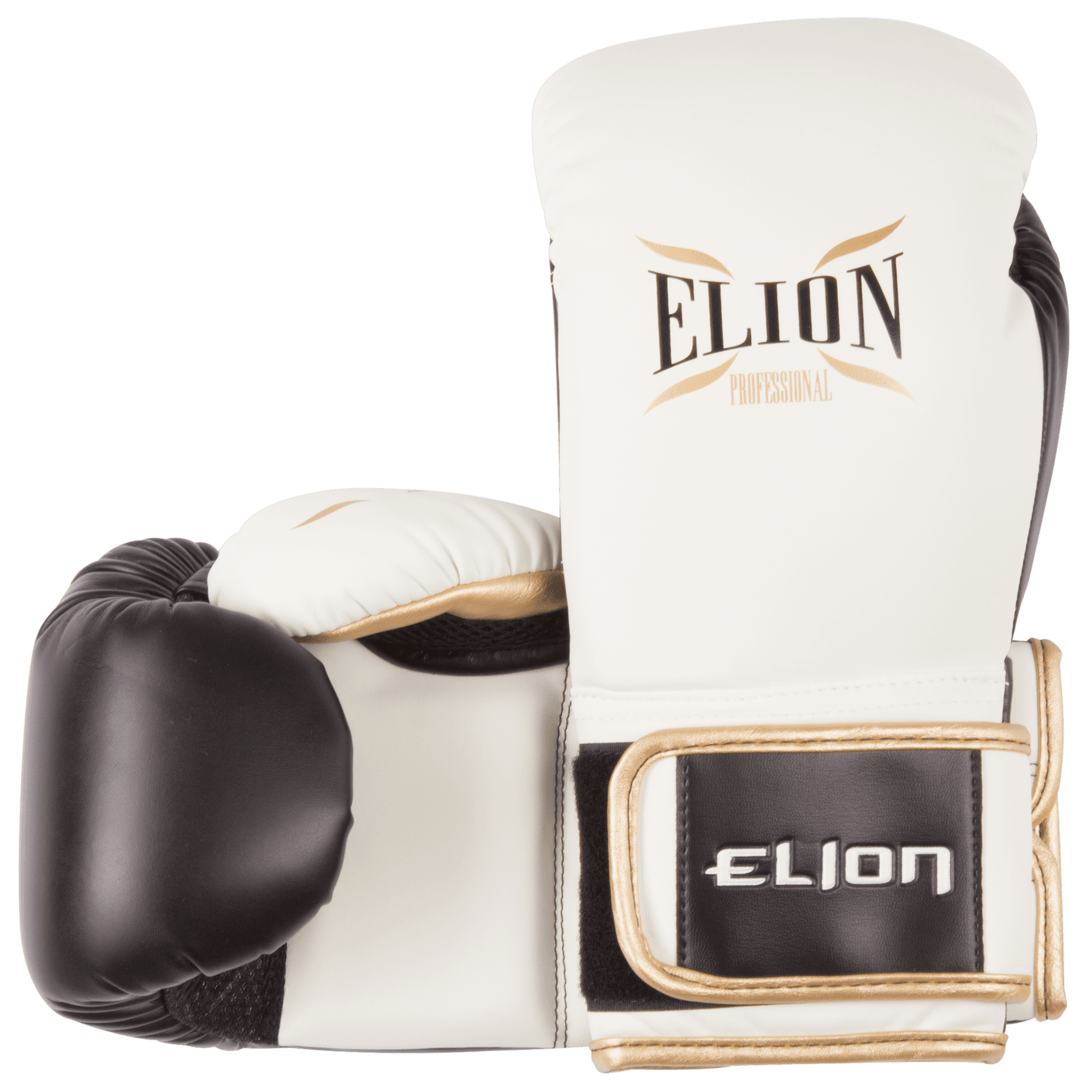 Gants de boxe ELION Audace - Black and White - Image 2