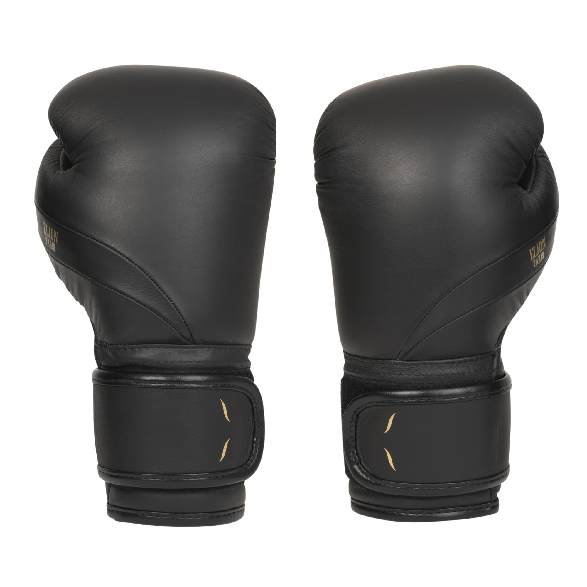 L'Elégant de boxe ELION Paris Velcro - Noir Mat