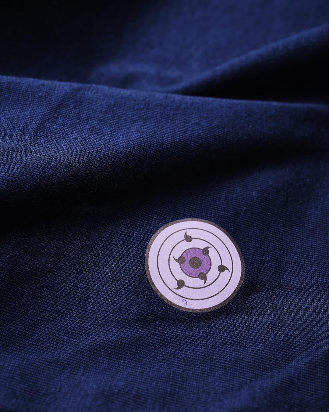 T-Shirt NARUTO X ELION SASUKE Bleu - Image 5