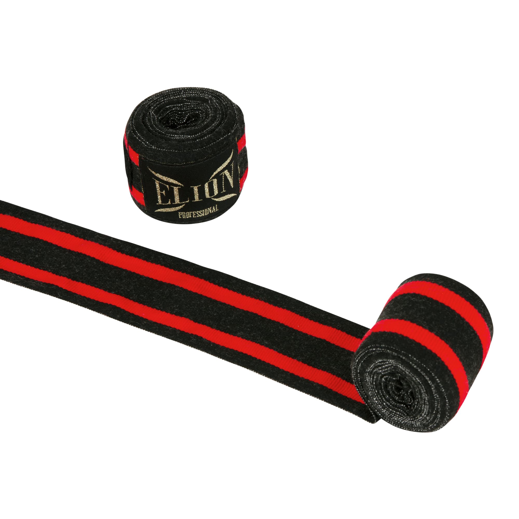Bandes de boxe ELION 4.5m Noir/Rouge - Image 3