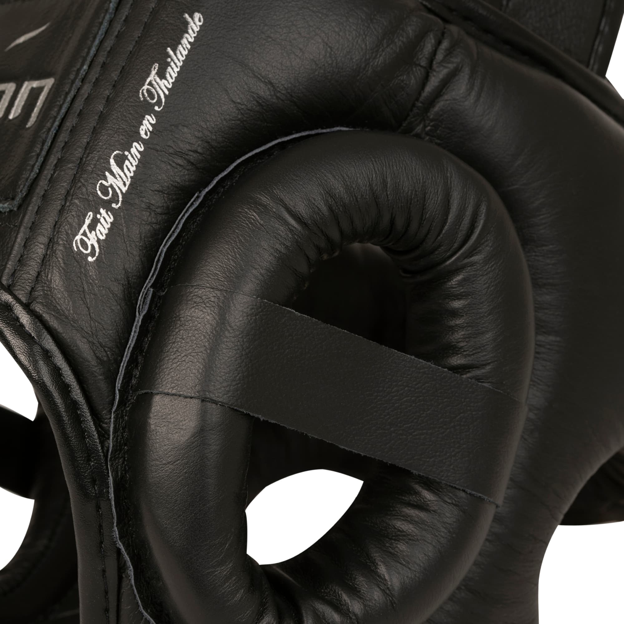 Casque de boxe ELION Paris Cuir Noir - Image 6
