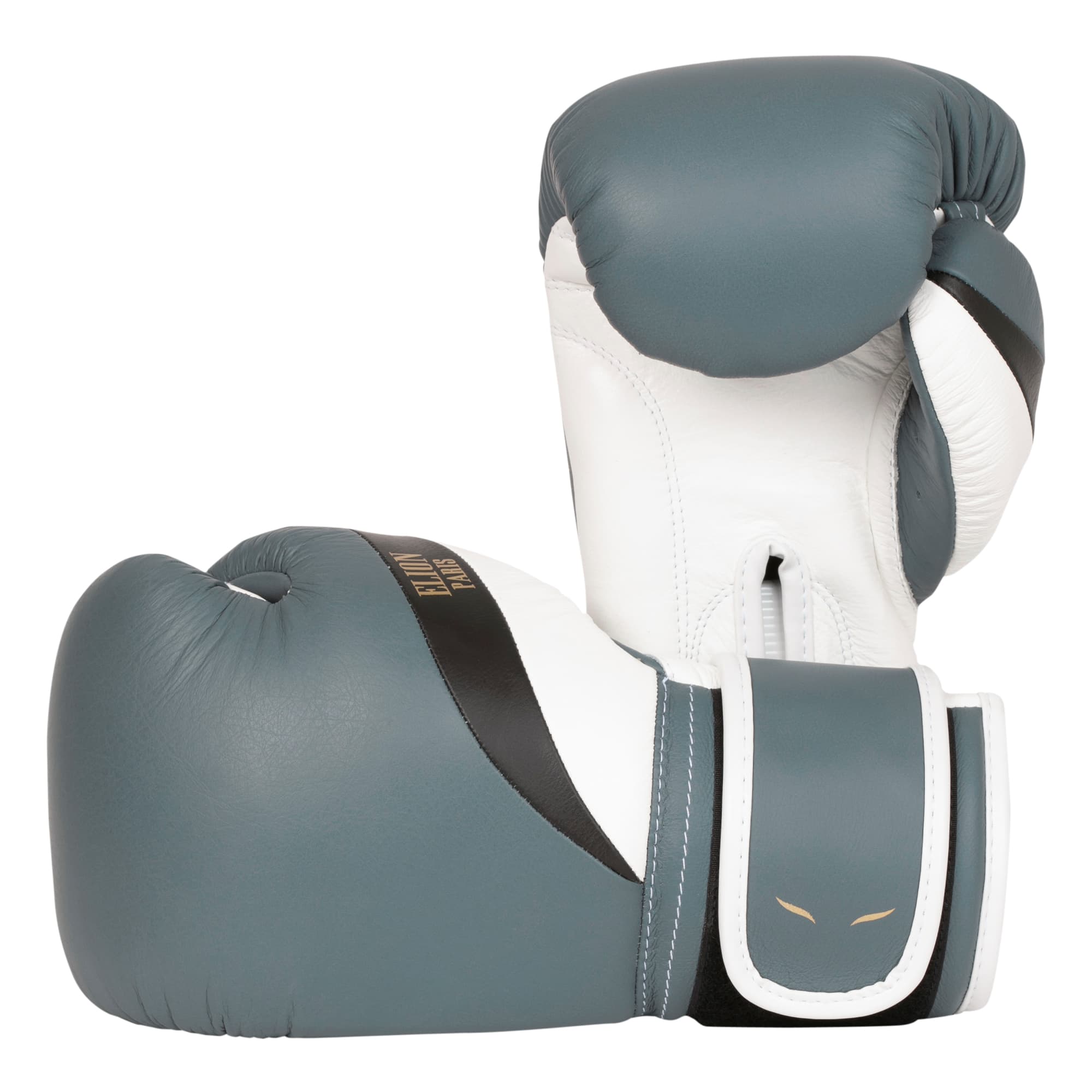 L'Elégant de boxe ELION Paris Velcro - Gris Mat/Noir/Blanc Mat - Image 4