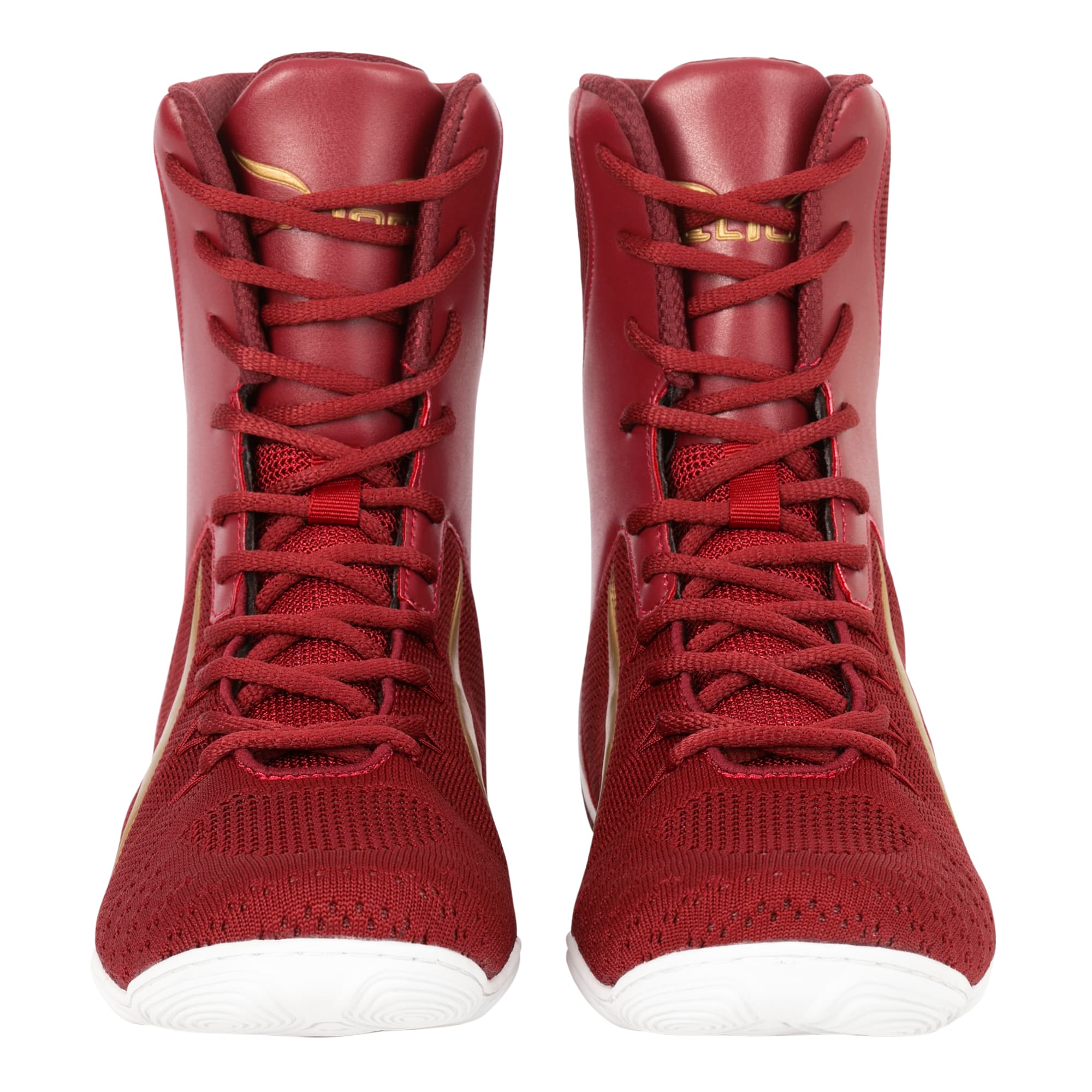 Chaussures de Boxe ELION Rapide Bordeaux - Image 5