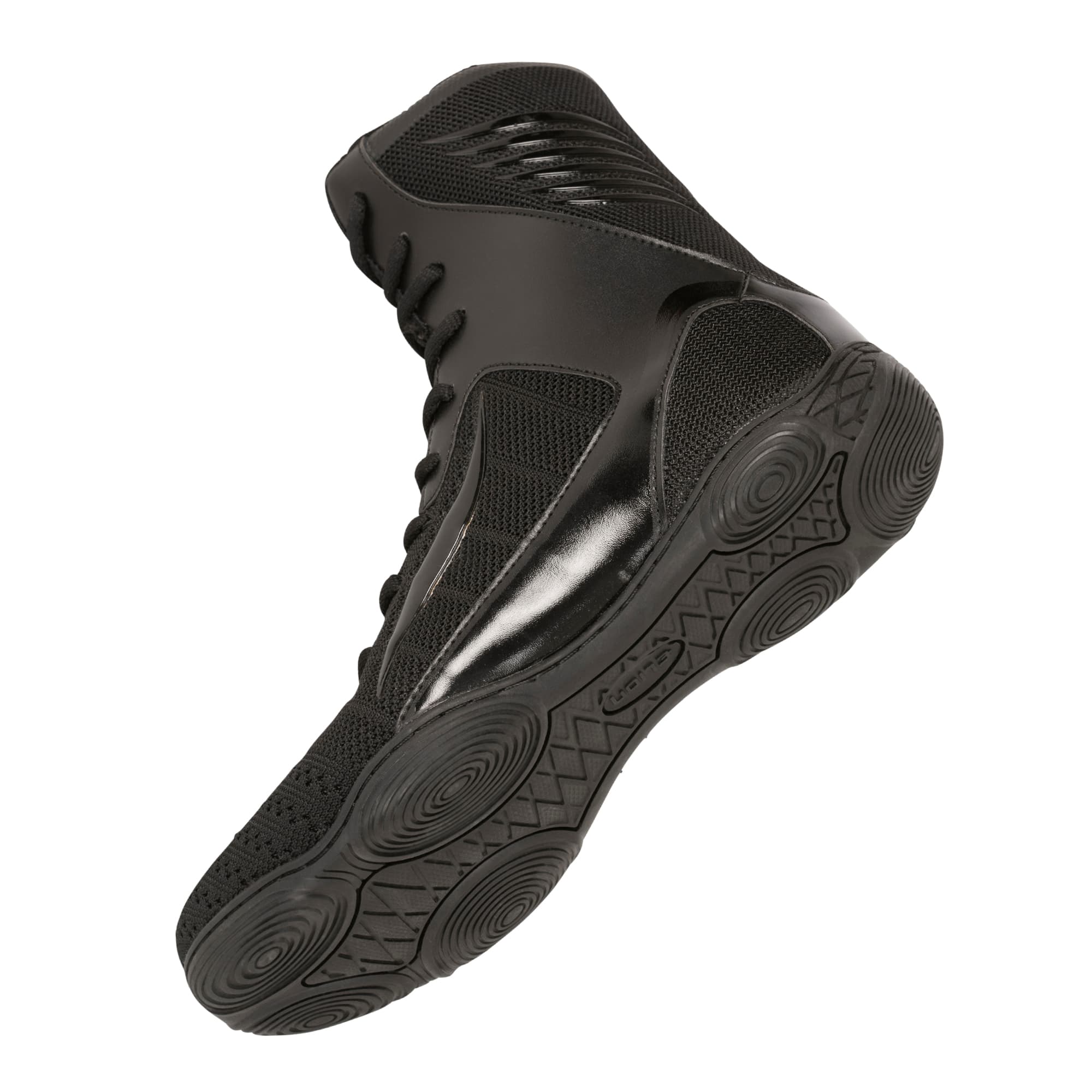 Chaussures de Boxe ELION Rapide Noir/Noir - Image 4