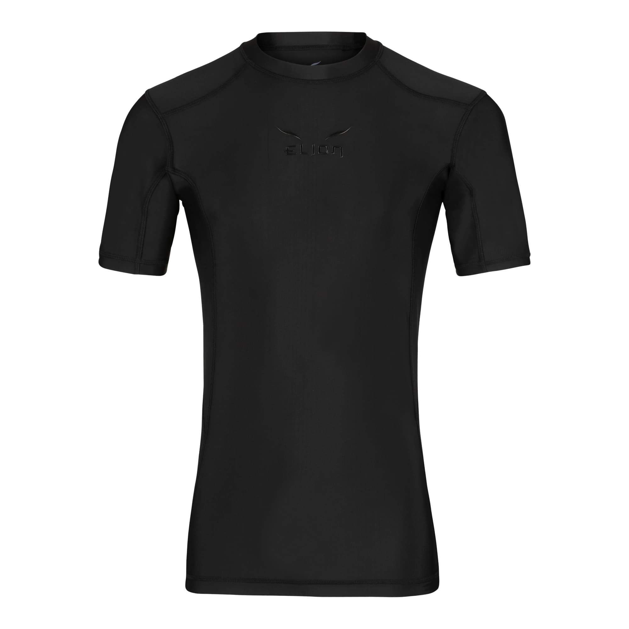 Rashguard Elion Monochrome - Noir/Noir - Manches Courtes - Image 2