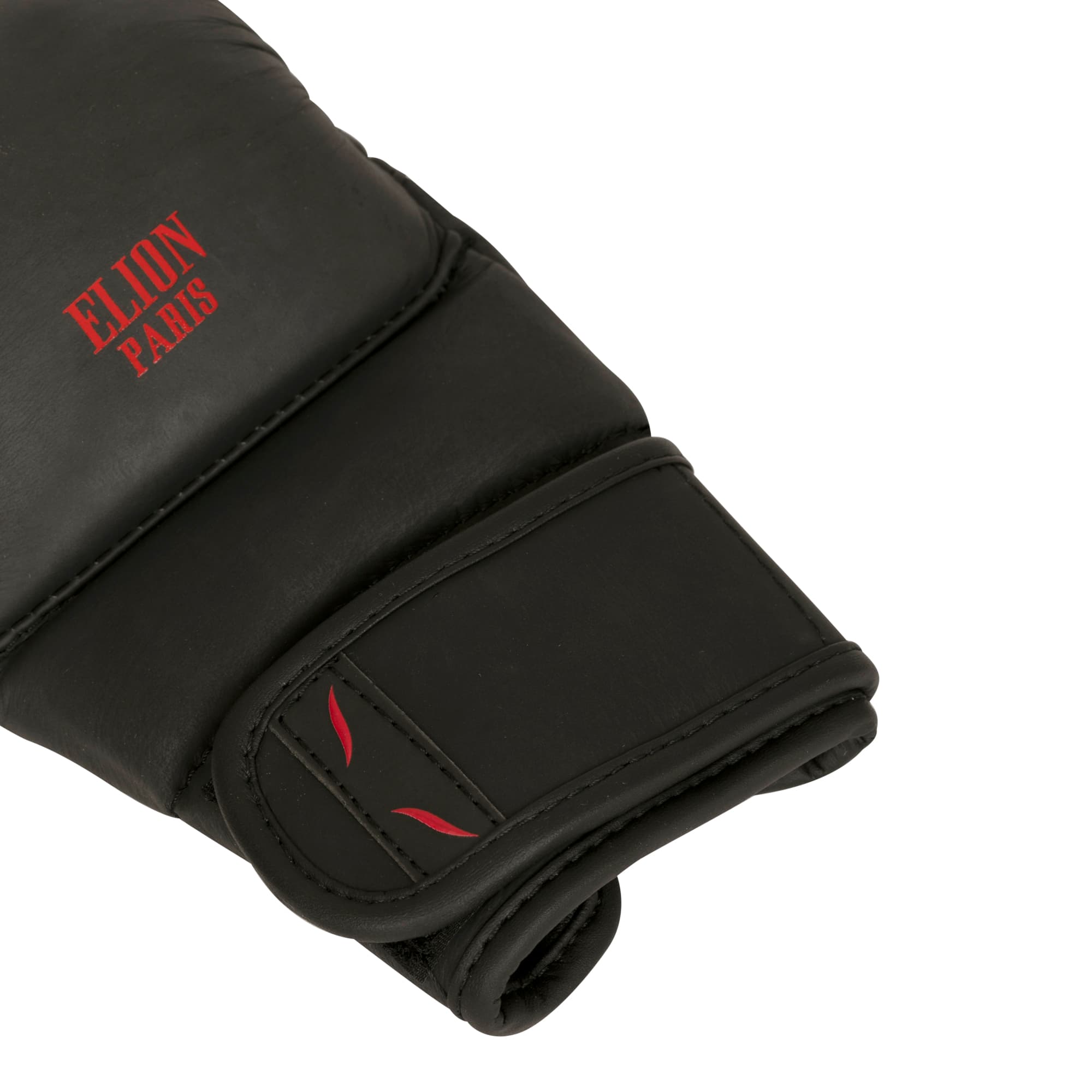 Gants MMA ELION Sparring - Mat-Black  CUIR - Image 7