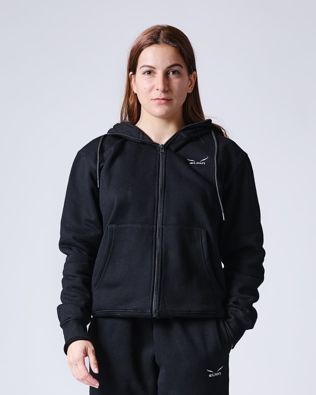 Sweatshirt à Capuche ELION Turenne Noir - Image 9