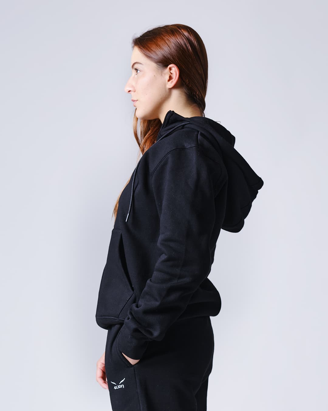 Sweatshirt à Capuche ELION Turenne Noir - Image 10