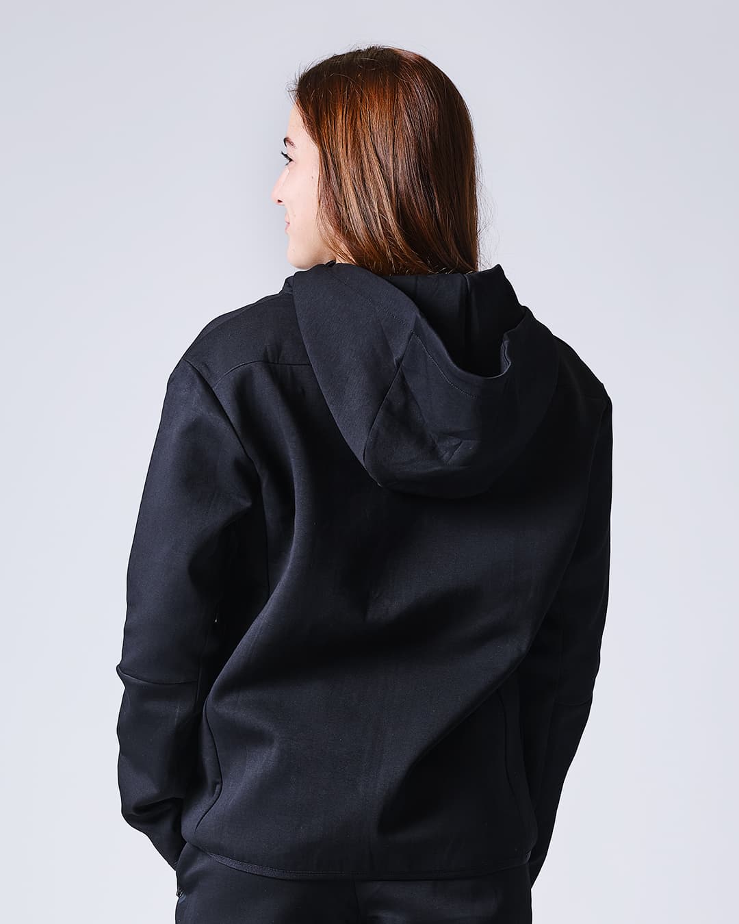 Sweatshirt à Capuche Zippé ELION Nazareth Noir - Image 12