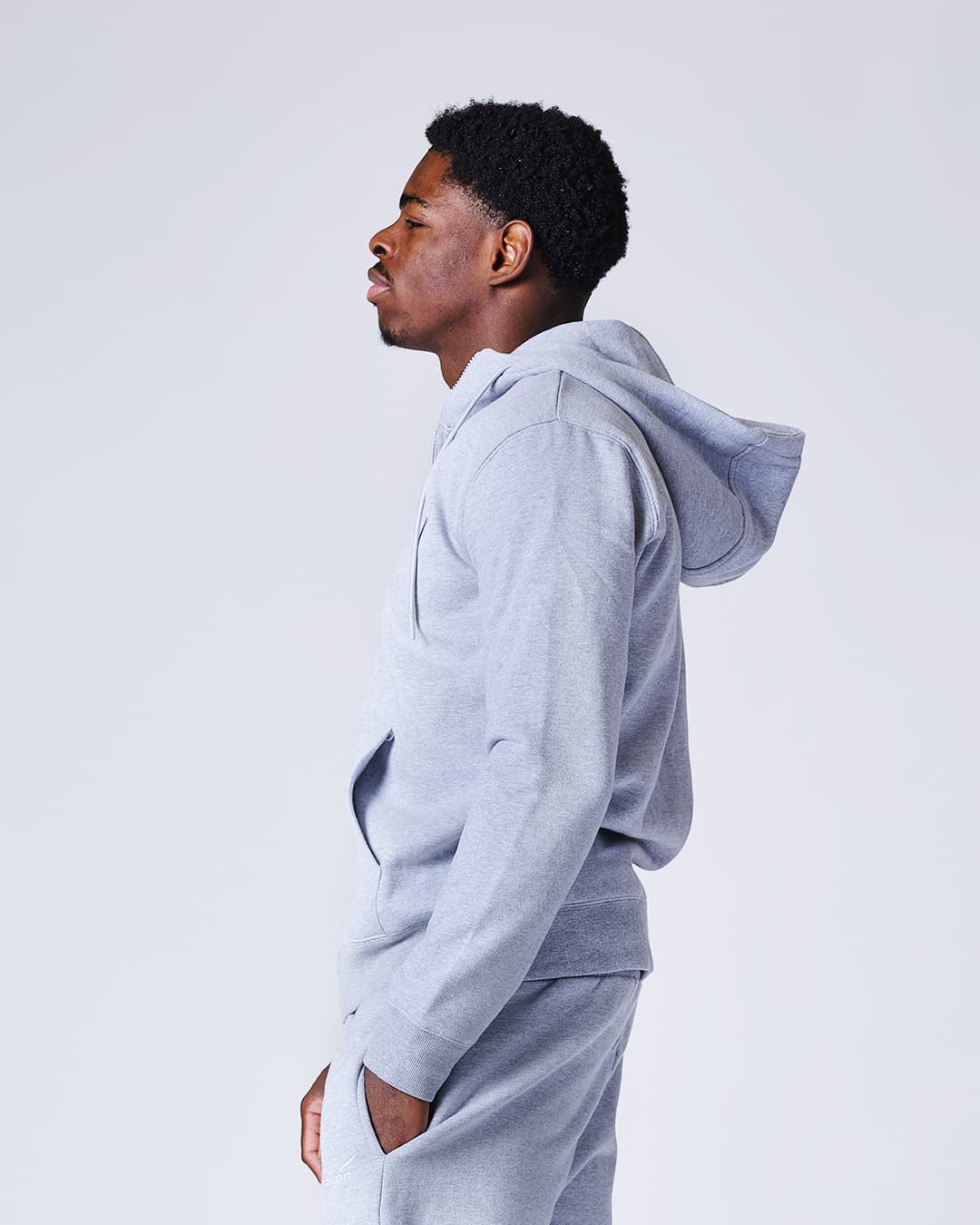 Sweatshirt à Capuche ELION Turenne Gris - Image 2