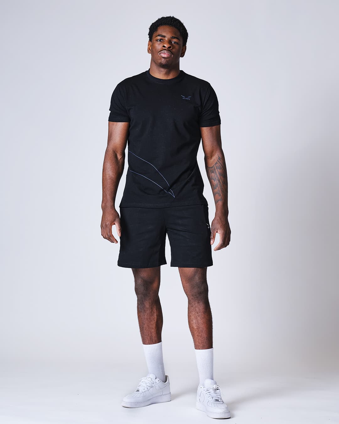 Short de Sport ELION Turenne Noir