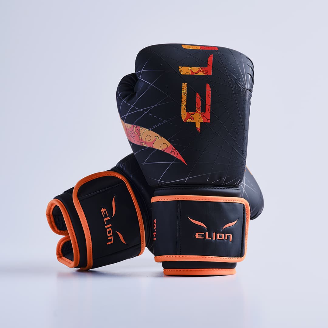 L'Extravagant de Boxe ONE PIECE X ELION Ace Noir/Orange