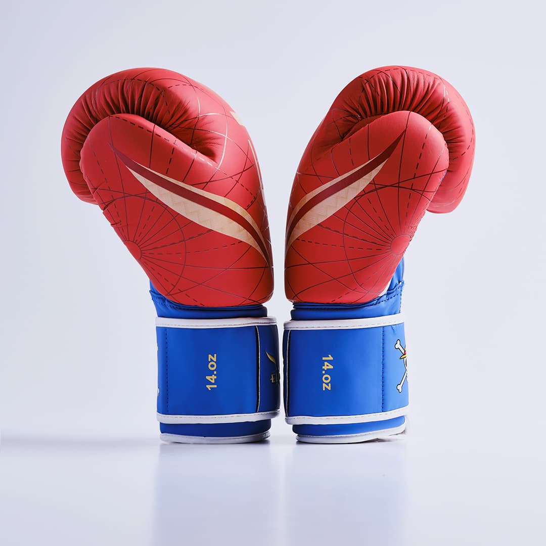 L'Extravagant de Boxe ONE PIECE X ELION Luffy Rouge/Bleu - Image 4