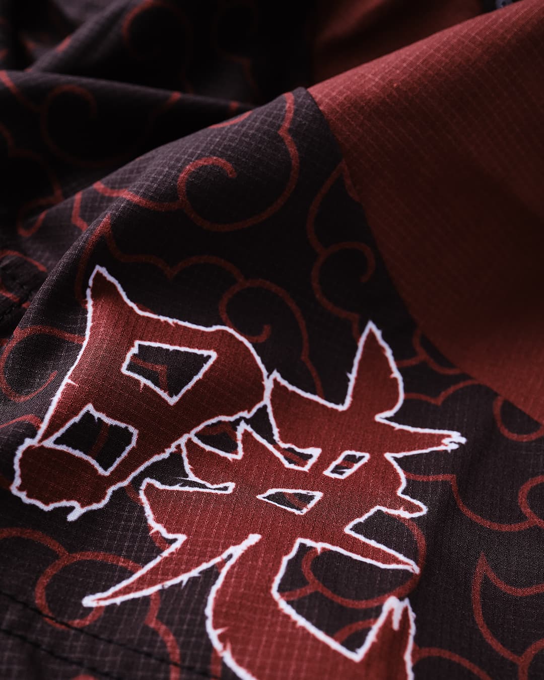 Short MMA SEYANT NARUTO X ELION AKATSUKI Noir/Bordeaux - Image 6