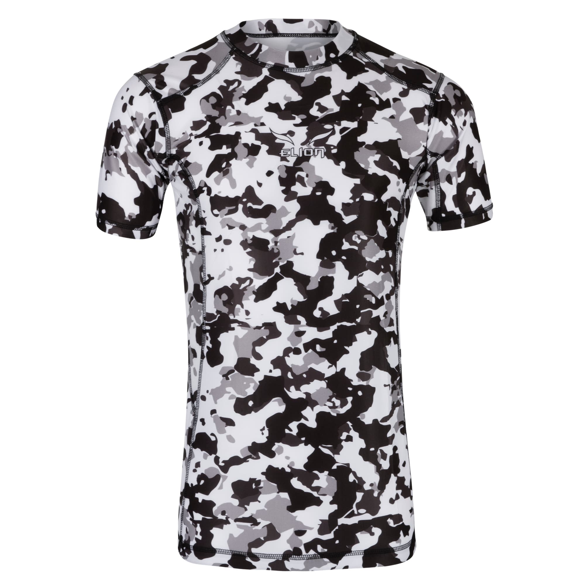 Rashguard ELION Camo - Blanc - Manches Courtes - Image 2