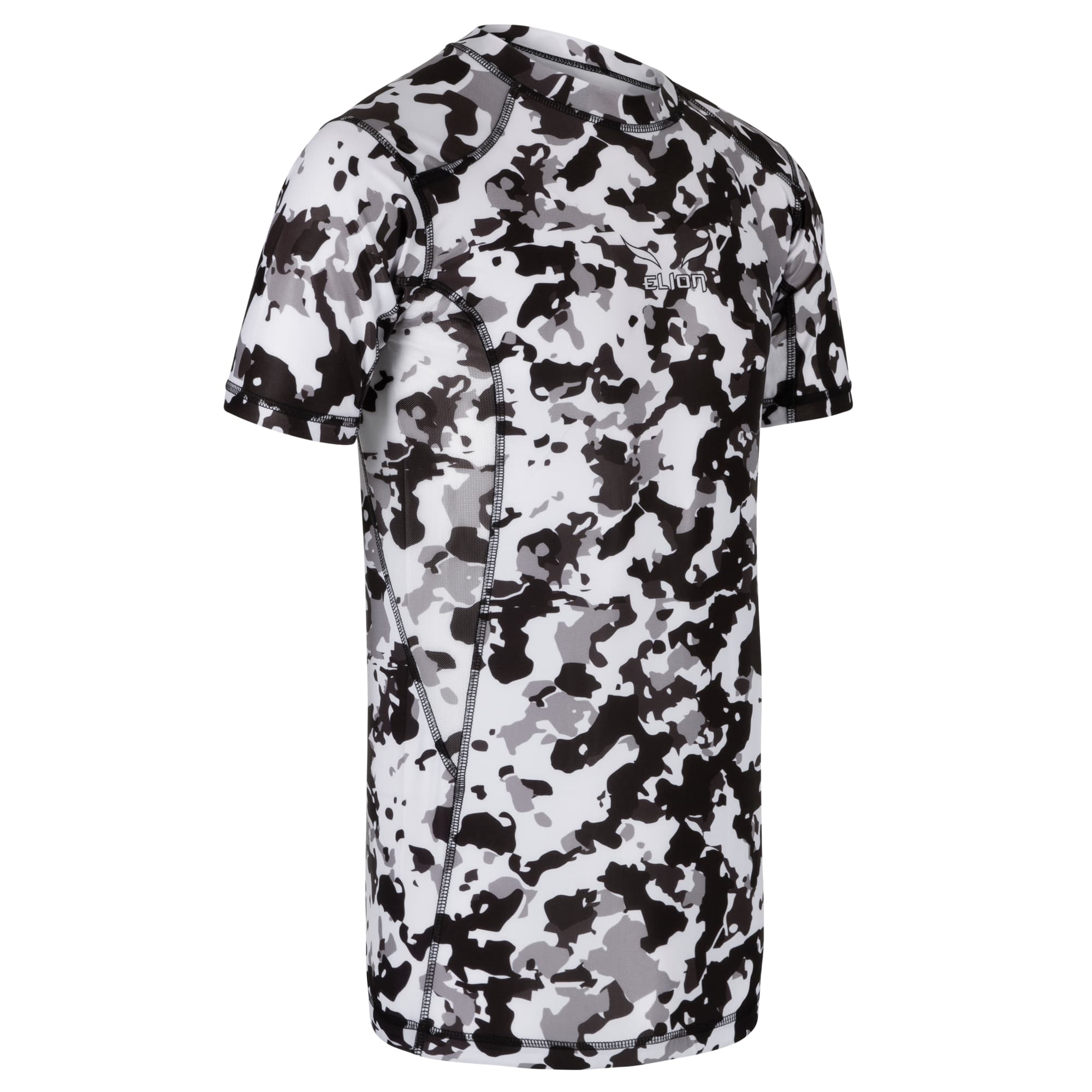 Rashguard ELION Camo - Blanc - Manches Courtes - Image 3
