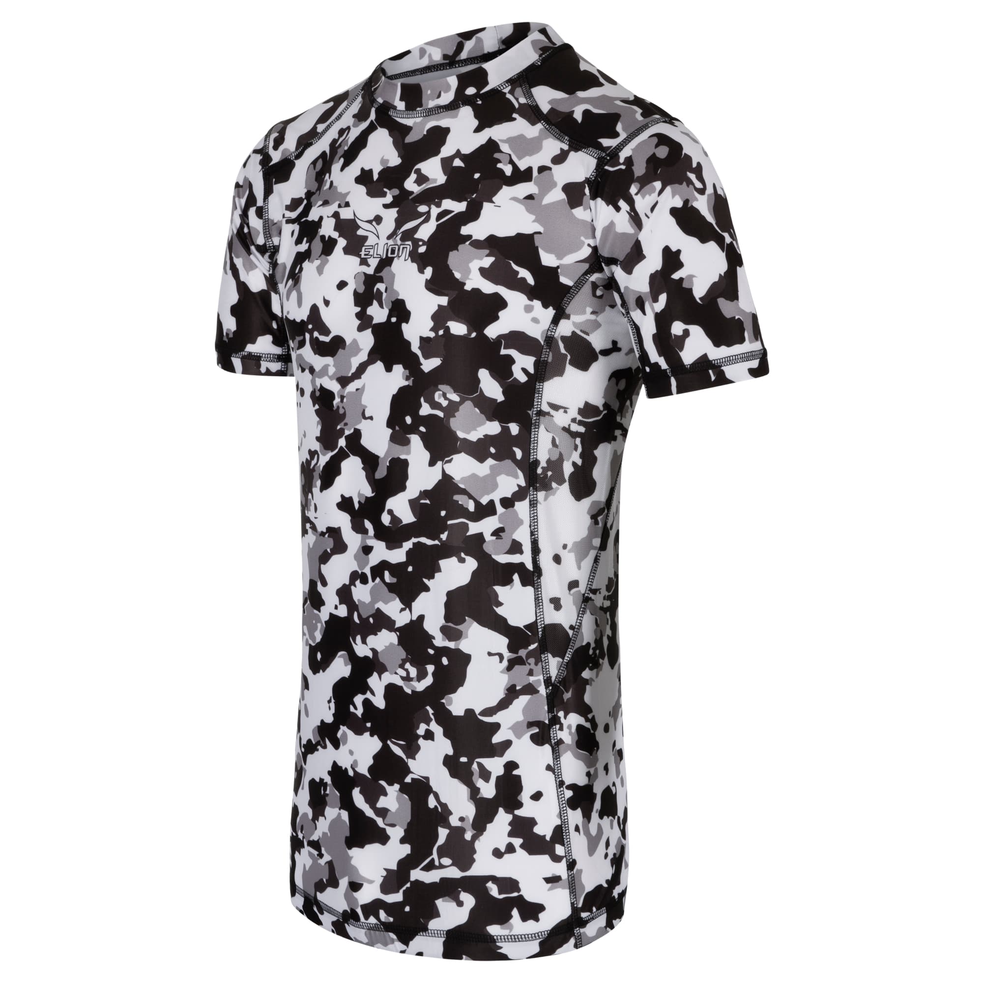 Rashguard ELION Camo - Blanc - Manches Courtes