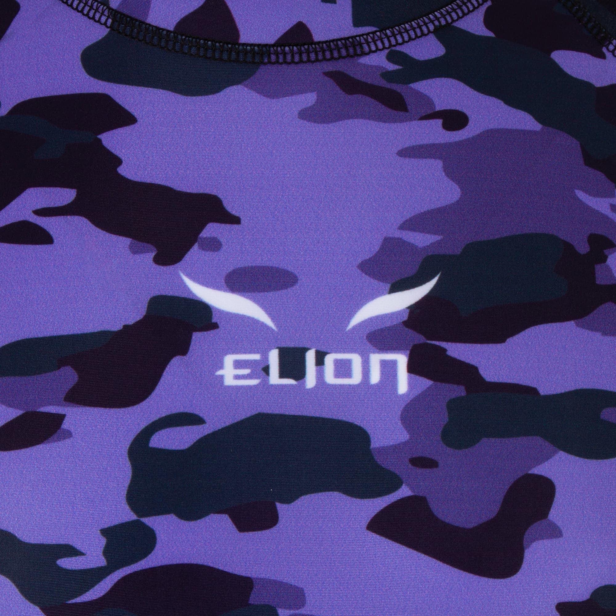Rashguard ELION Camo - Bleu - Manches Courtes - Image 5