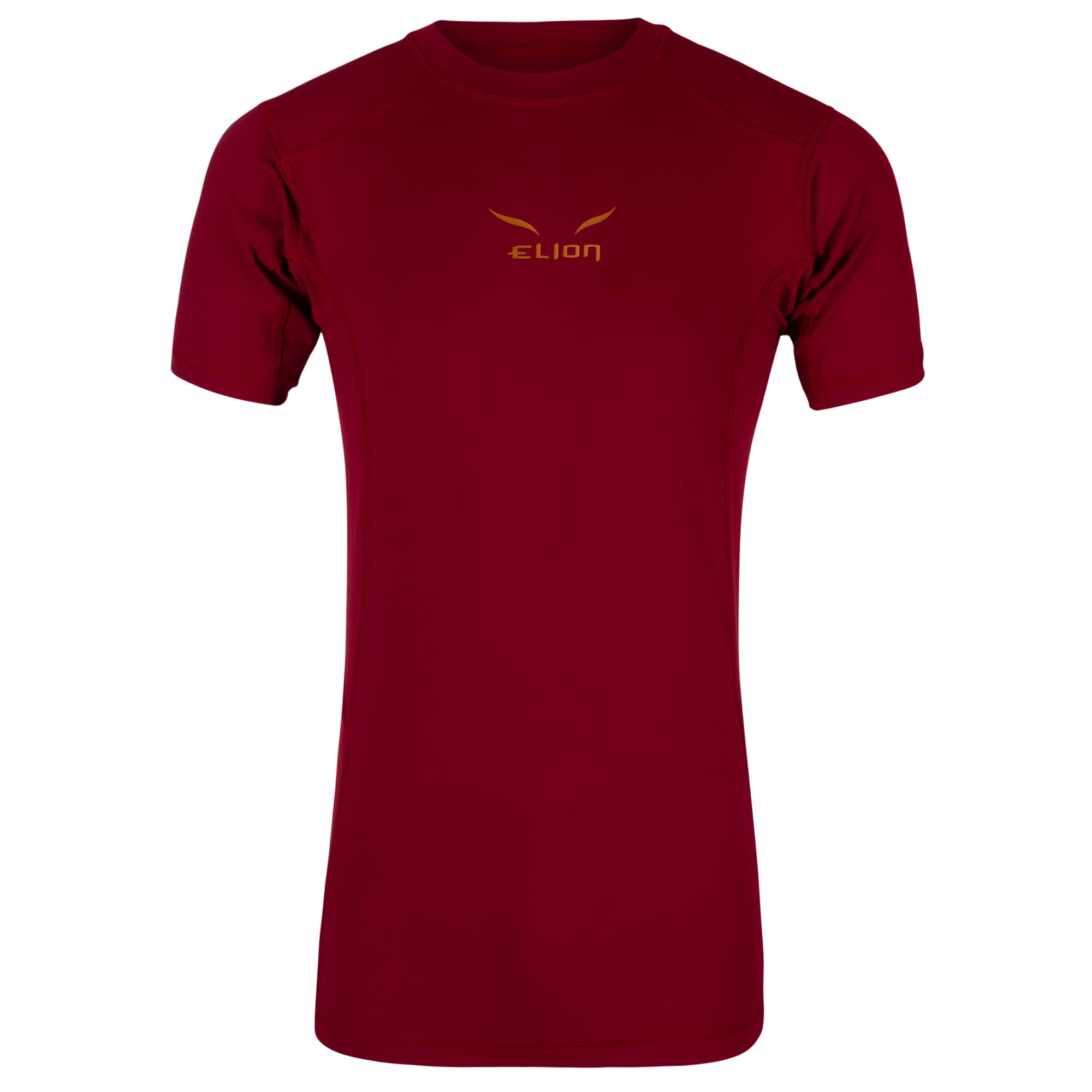 Rashguard Elion Monochrome - Bordeaux - Manches Courtes - Image 2