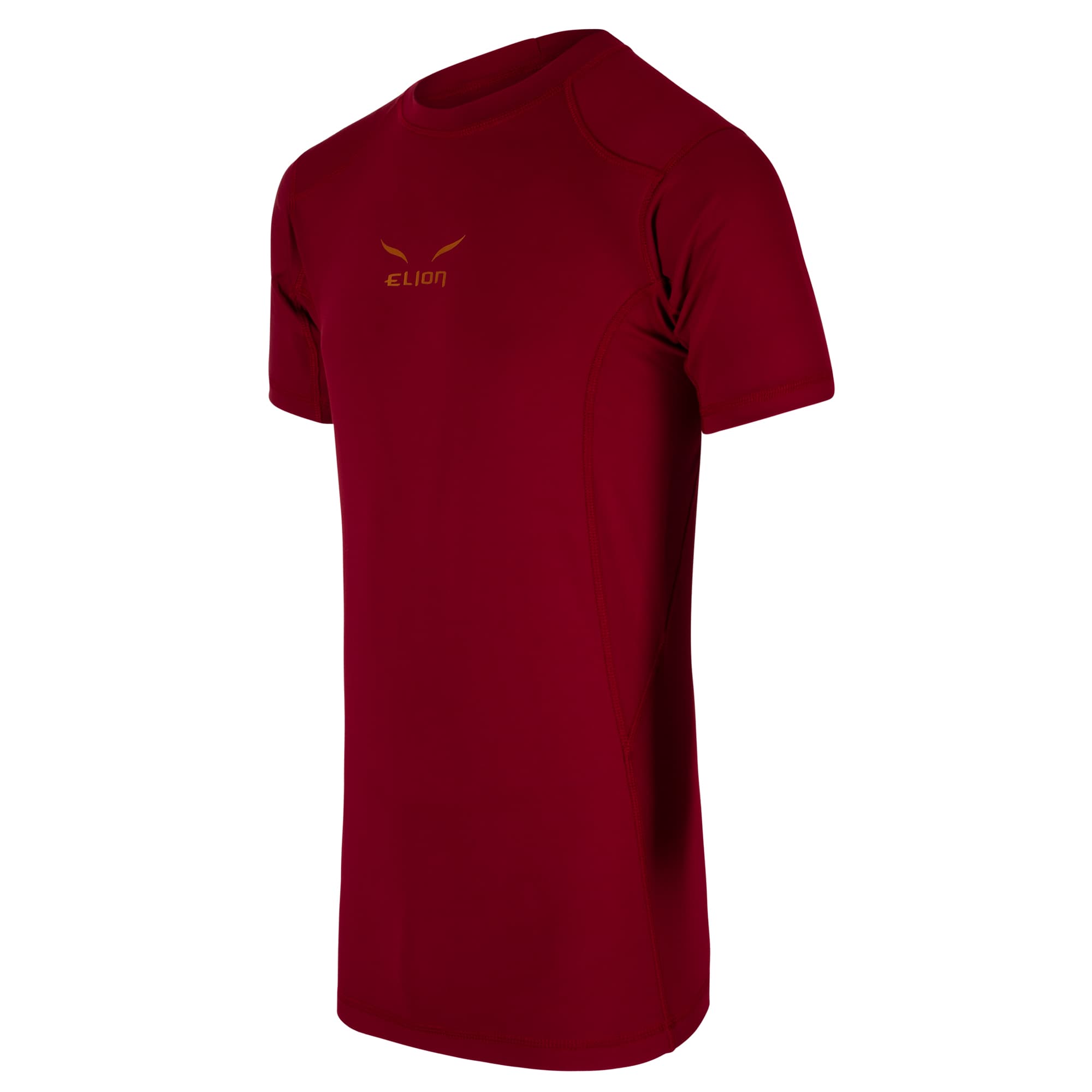 Rashguard Elion Monochrome - Bordeaux - Manches Courtes
