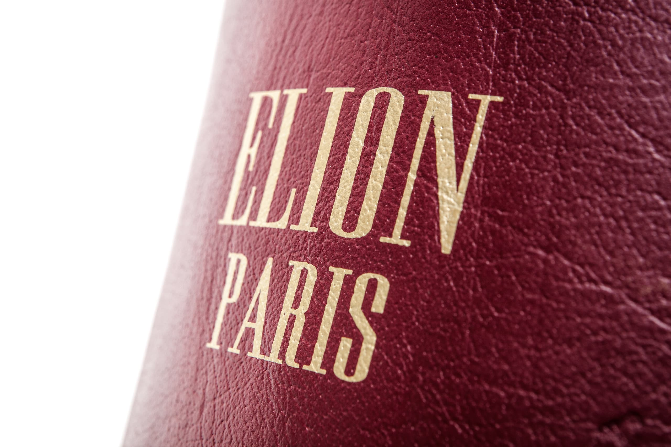 Sac de frappe ELION Cuir Collection Paris - 1m35 - 45kg - Bordeaux - Image 4