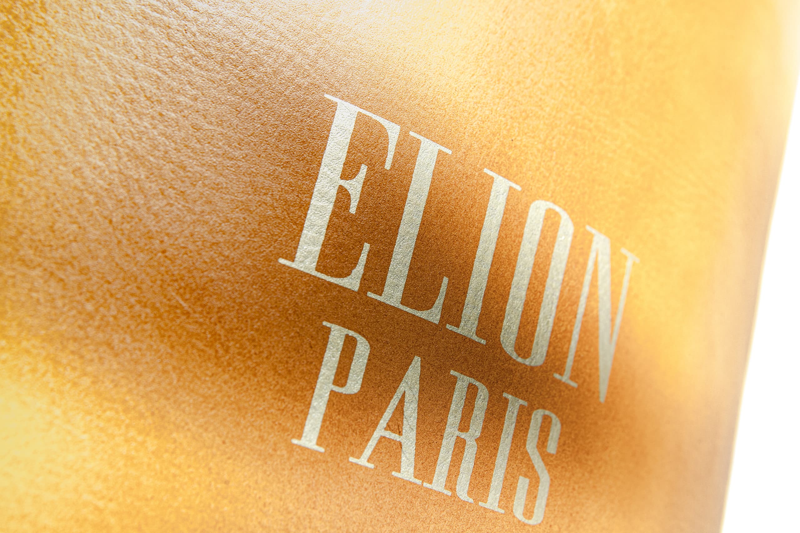 Sac de frappe ELION Cuir Collection Paris - 1m35 - 45kg - Marron - Image 4