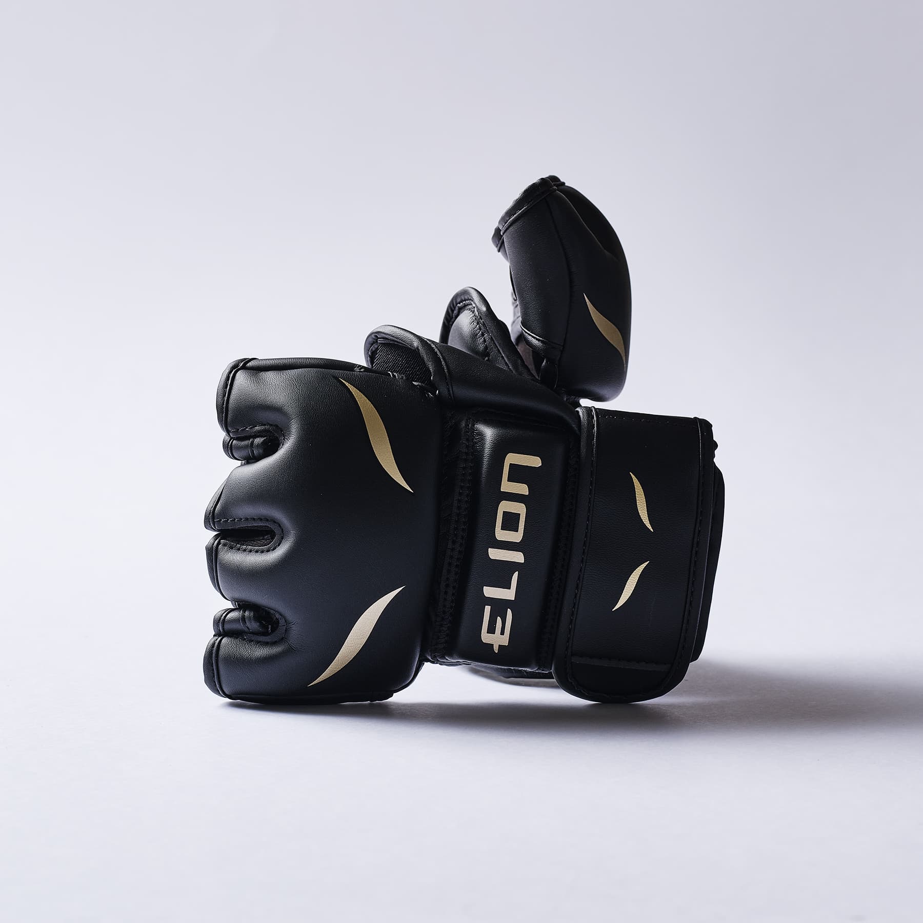 Gants MMA ELION Uncage 10ème Anniversaire - Noir/Or - Image 3