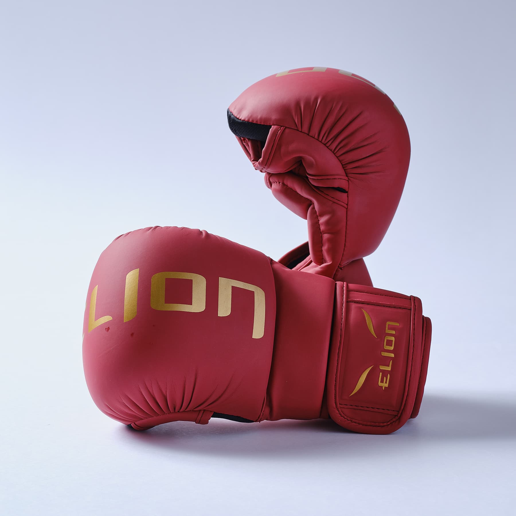 Gants MMA ELION Super Sparring - Bordeaux/Or - Image 2