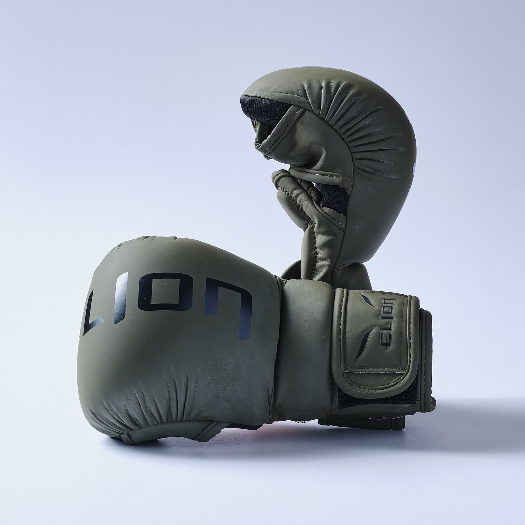 Gants MMA ELION Super Sparring - Kaki/Noir - Image 2