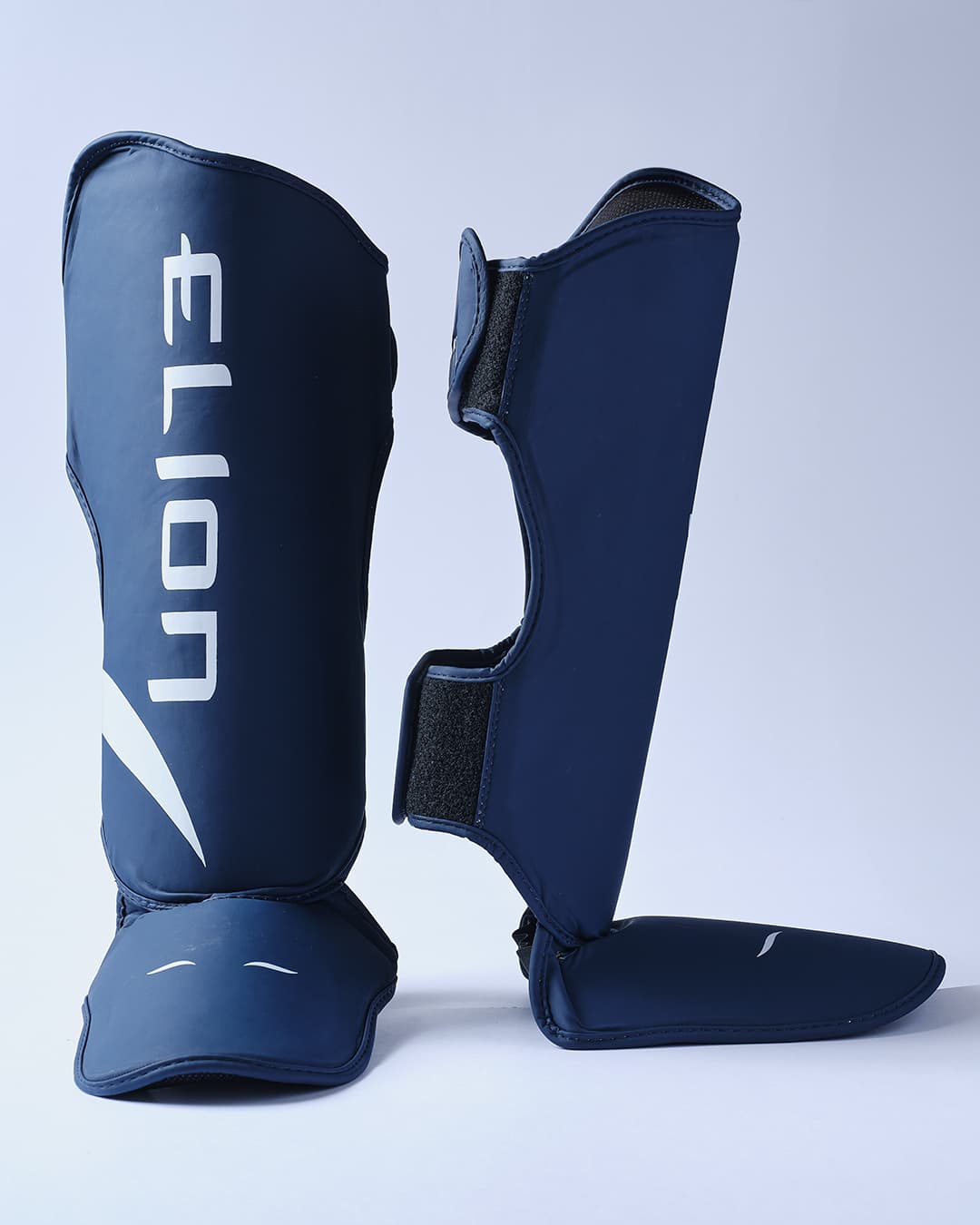 Protége tibias ELION EXTRAVAGANT Navy/Blanc