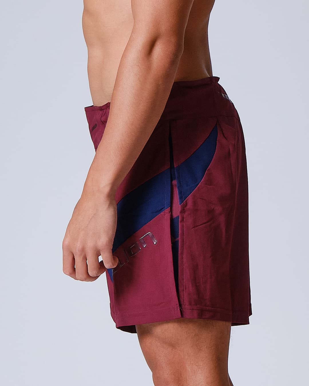 Short MMA SEYANT GLADIATOR ELION - Bordeaux/Navy - Image 3
