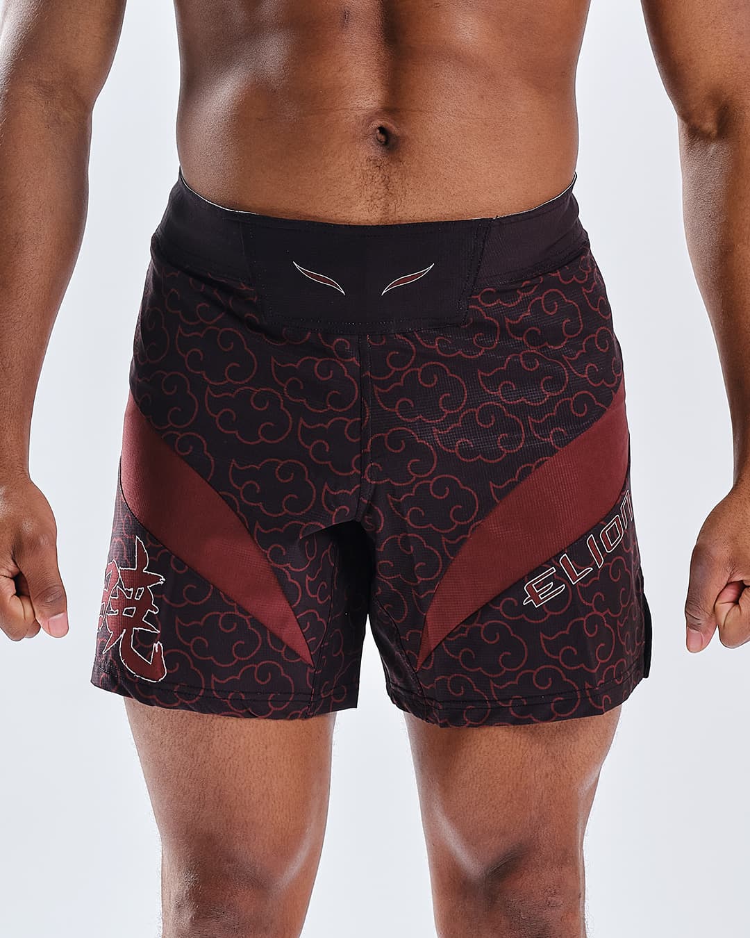 Short MMA SEYANT NARUTO X ELION AKATSUKI Noir/Bordeaux