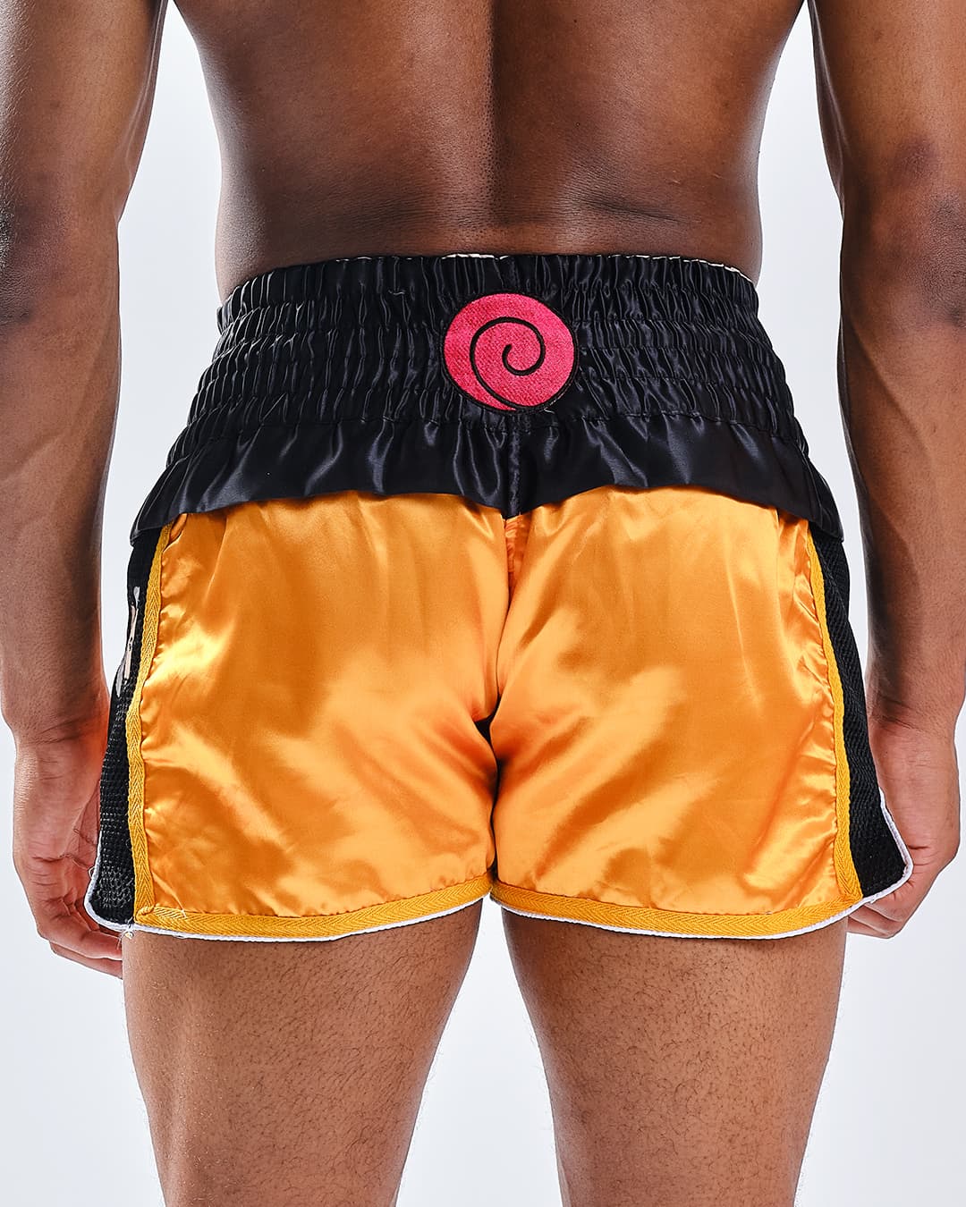 Short de Boxe Thaï NARUTO X ELION NARUTO Noir/Orange - Image 4