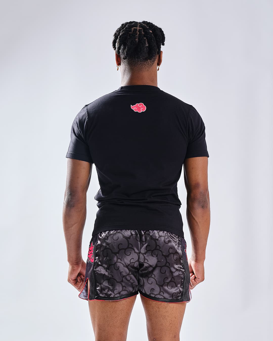 T-Shirt NARUTO X ELION AKATSUKI Noir/Rouge - Image 2