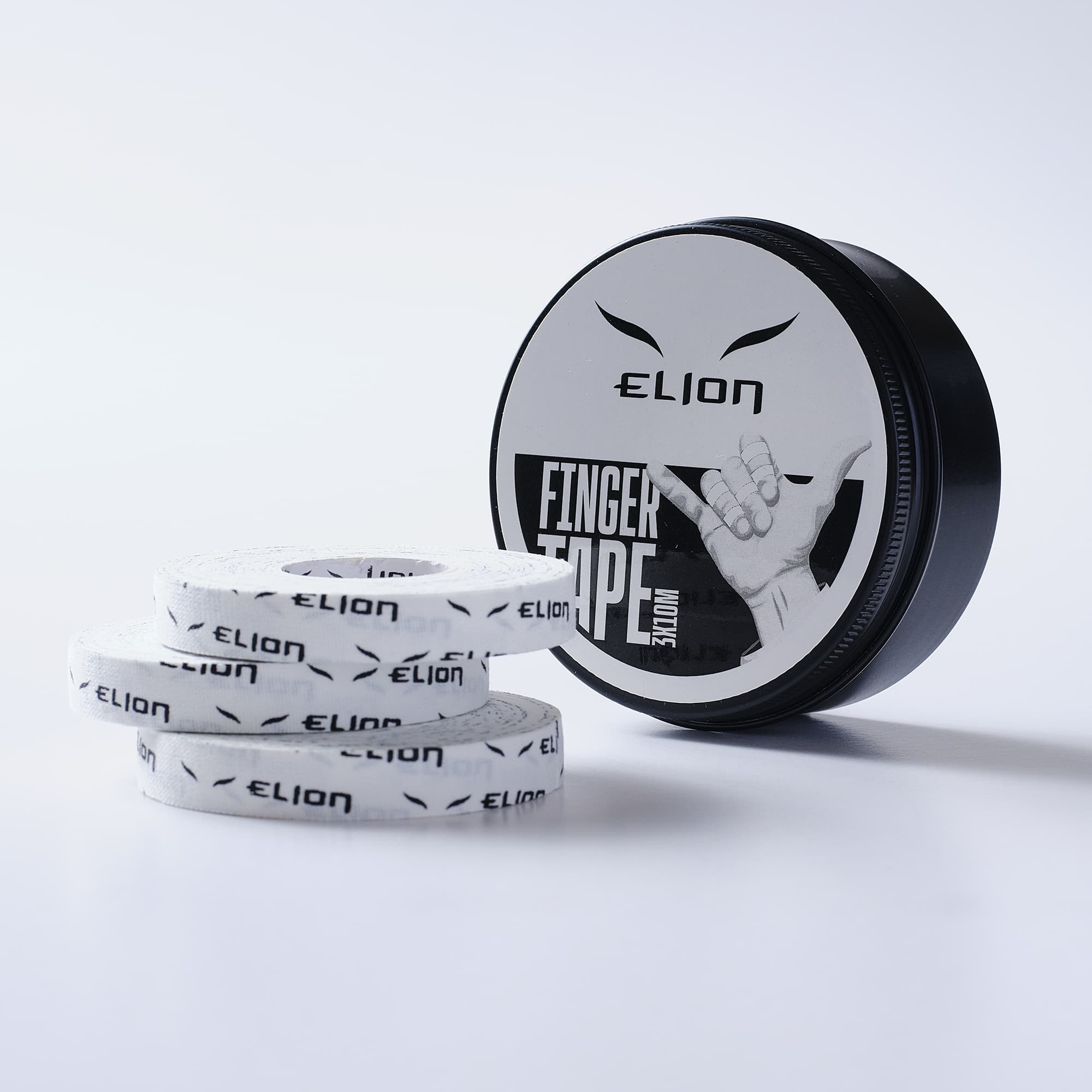 FINGER Tape ELION Boite de 3 bandages 1cm x 10 mètres Blanc