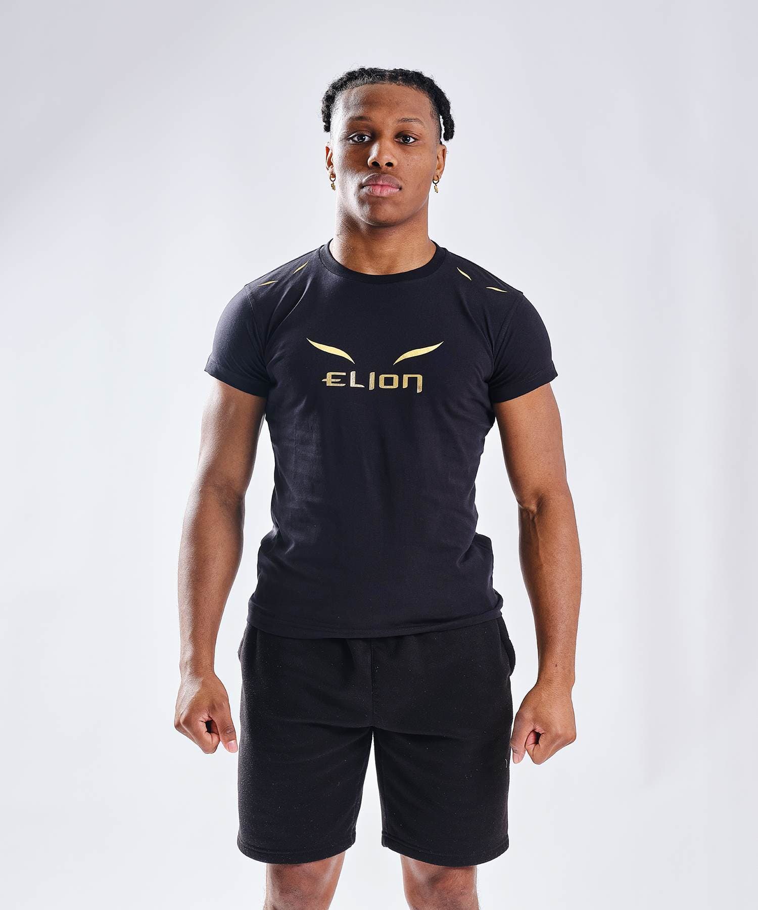 T-Shirt ELION Ring Walk Noir/Or
