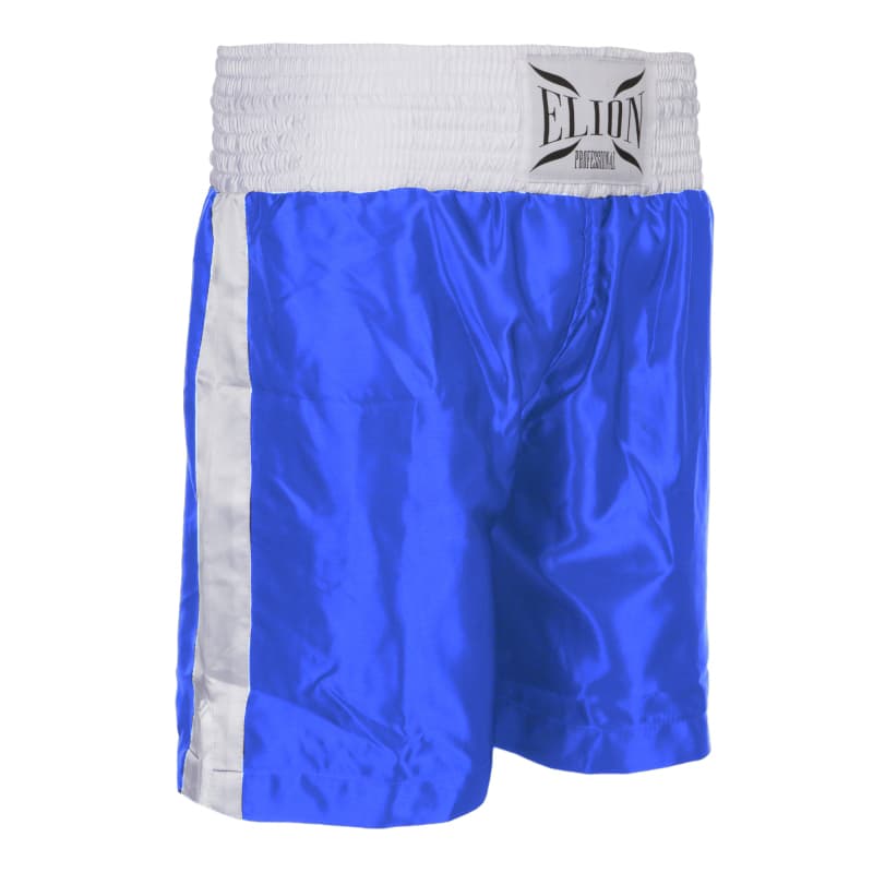 Short de Boxe Anglaise ELION Bleu/Blanc
