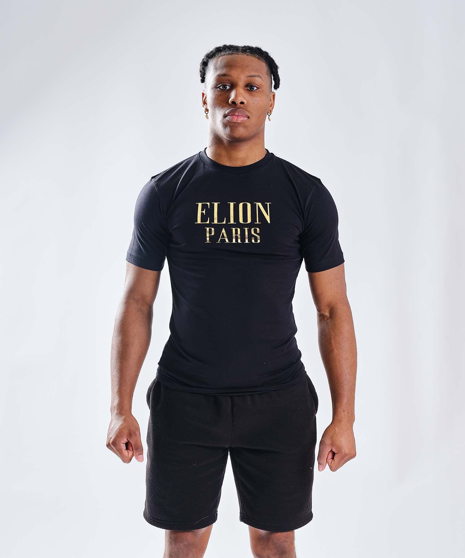 T-Shirt ELION PARIS Noir/Or