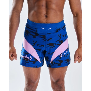 Short MMA SEYANT NARUTO X ELION SASUKE Bleu/Violet