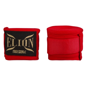 Bandes de boxe ELION 4.5m Rouge