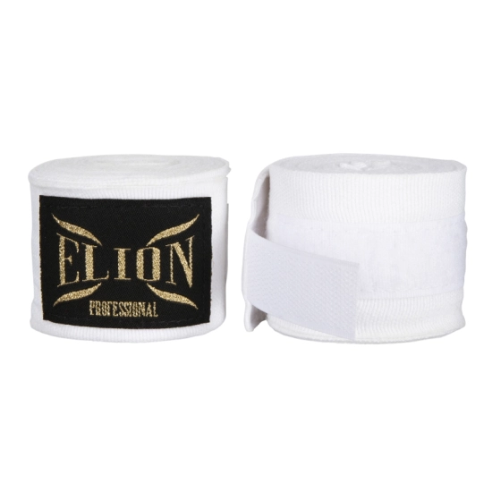 Bandes de boxe ELION 4.5m Blanche