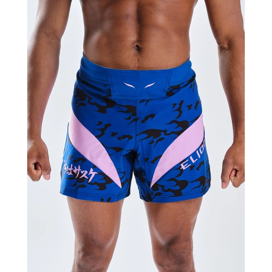 Short MMA SEYANT NARUTO X ELION SASUKE Bleu/Violet