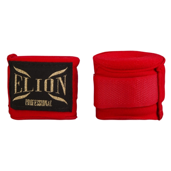 Bandes de boxe ELION 4.5m Rouge