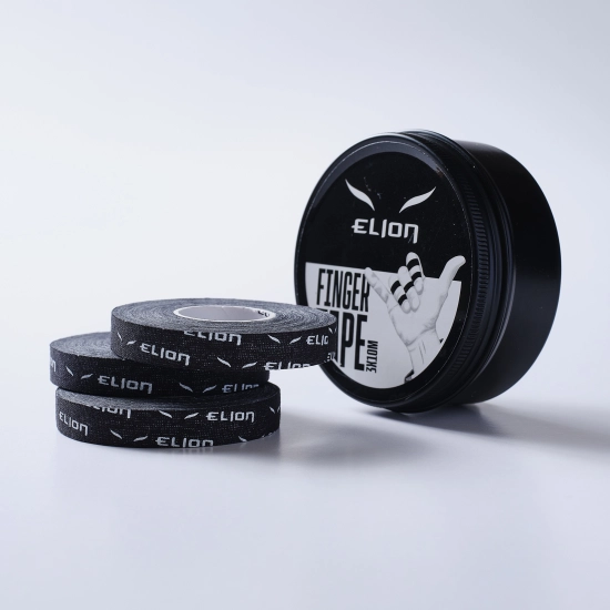 FINGER Tape ELION Boite de 3 bandages 1cm x 10 mètres Noir