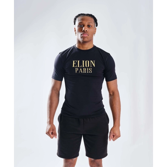 T-Shirt ELION PARIS Noir/Or