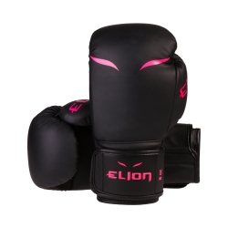 Boxing gloves ELION Uncage - Matblack/Pink